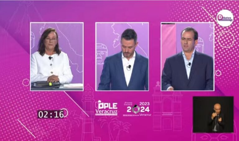 Puedes seguir la transmisión del segundo debate por la gubernatura de Veracruz a través de estos links