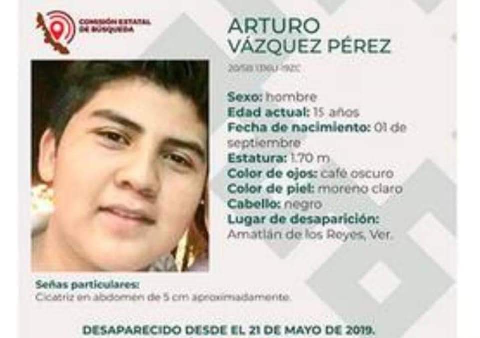 Se termina la búsqueda, menor de 13 años secuestrado en 2019 es hallado sin vida