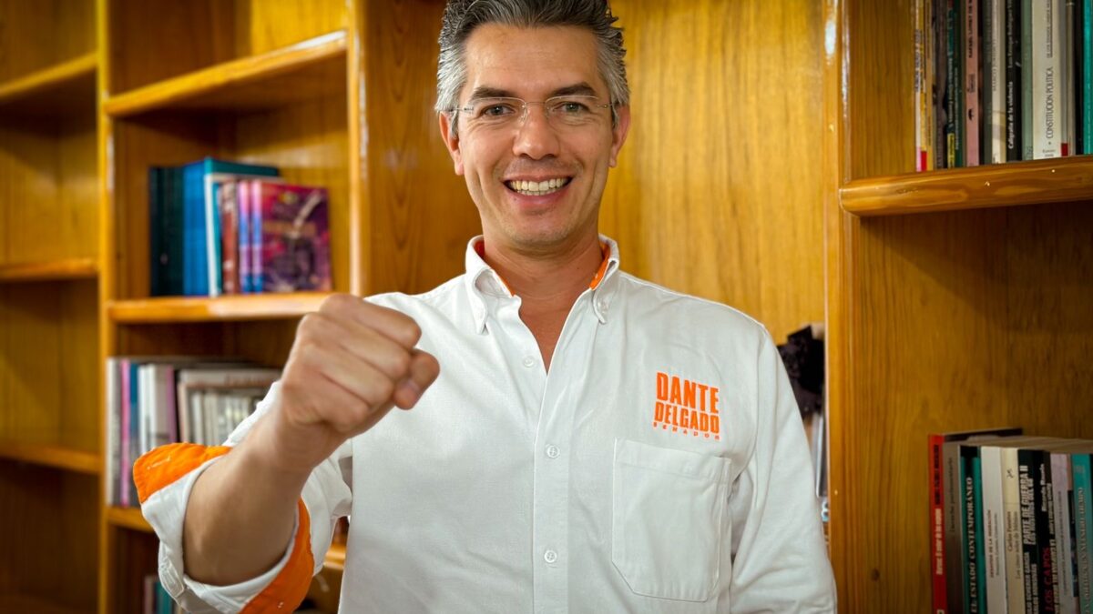 La elección la decidirán los jóvenes y ellos están con Máynez y con Movimiento Ciudadano: Dante Delgado