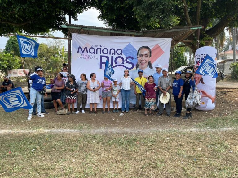 Zona rural respalda compromisos de Mariana Ríos