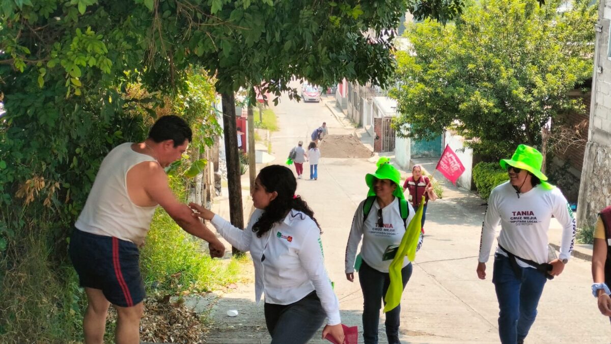 Falta de agua un tema que se debe resolver: Tania Cruz