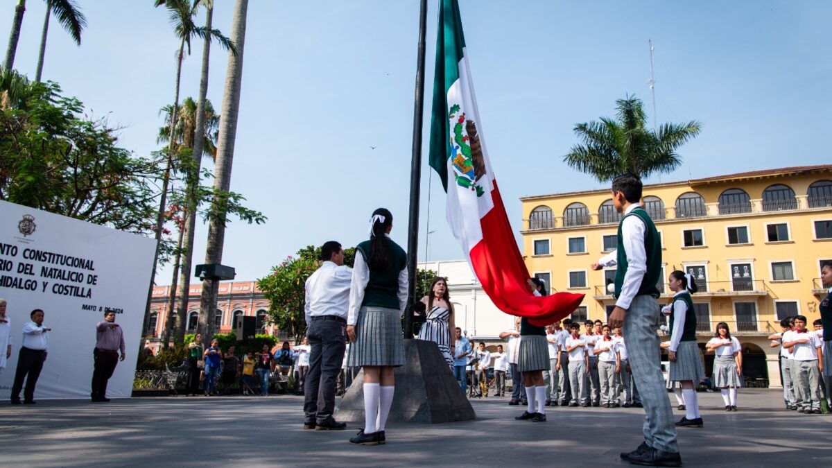 Conmemoran el 271 aniversario del natalicio de Don Miguel Hidalgo y Costilla