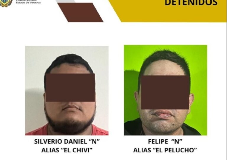 FGE detienen a dos más presuntamente involucrados en desaparición de matrimonio de Poza Rica.