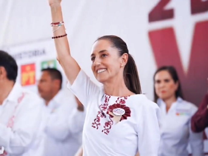 “No vamos a llegar a la presidencia, como lo hizo López Obrador, por una ambición personal”; Frasea mal Sheinbaum y se hace viral