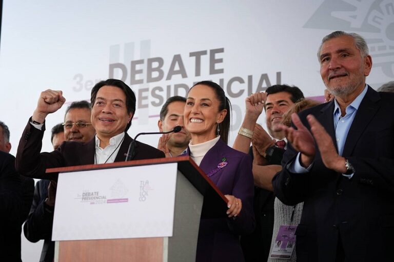 Claudia Sheinbaum llama a votar masivamente por su proyecto de nación.