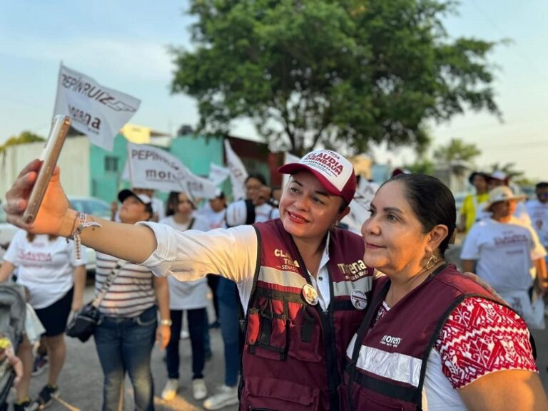 Turistas electorales quienes critican a Nahle García: Claudia Tello.