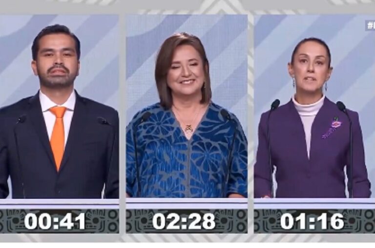 DEBATE EVIDENCIÓ DESNUDEZ DE CANDIDATOS-