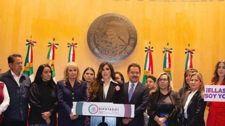 Gloria Trevi felicita a Congreso de México por Ley contra trata de personas.