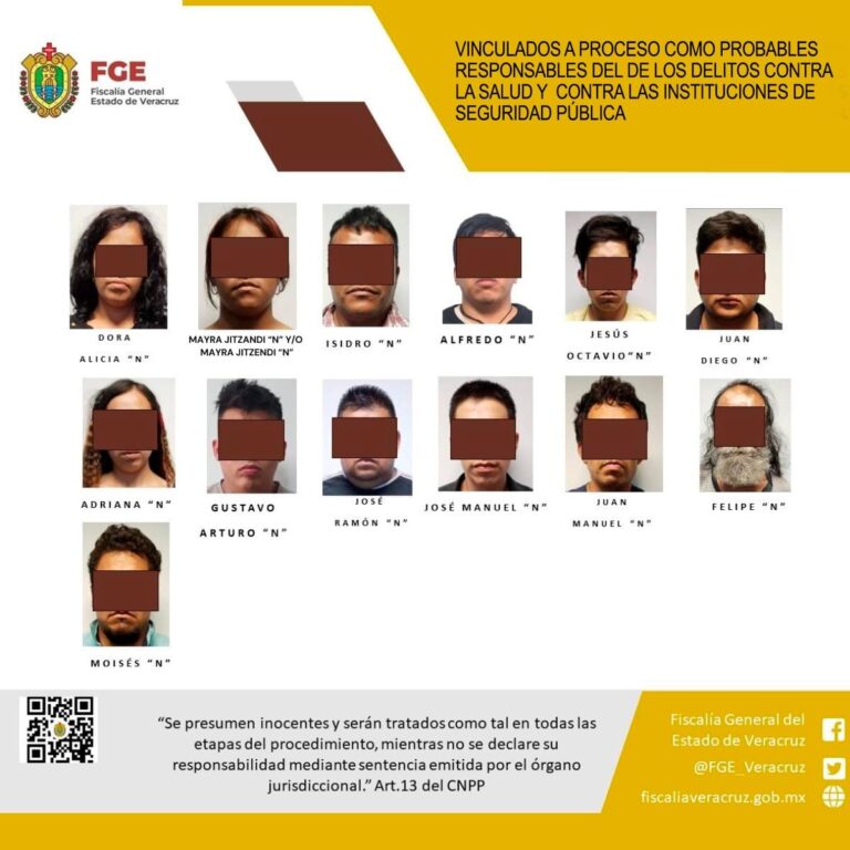 VINCULAN A PROCESO A DETENIDOS EN ORIZABA.