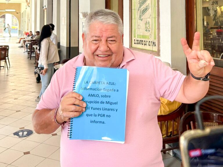 LOS YUNES SON LOS VERDUGOS QUE SE QUIEREN HACER VÍCTIMAS Y TRATAN DE ENGAÑAR AL PUEBLO: MANUEL HUERTA.