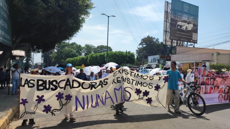 Madres buscadoras de Veracruz denuncian que a sus hijos e hijas les desaparecen dos veces.