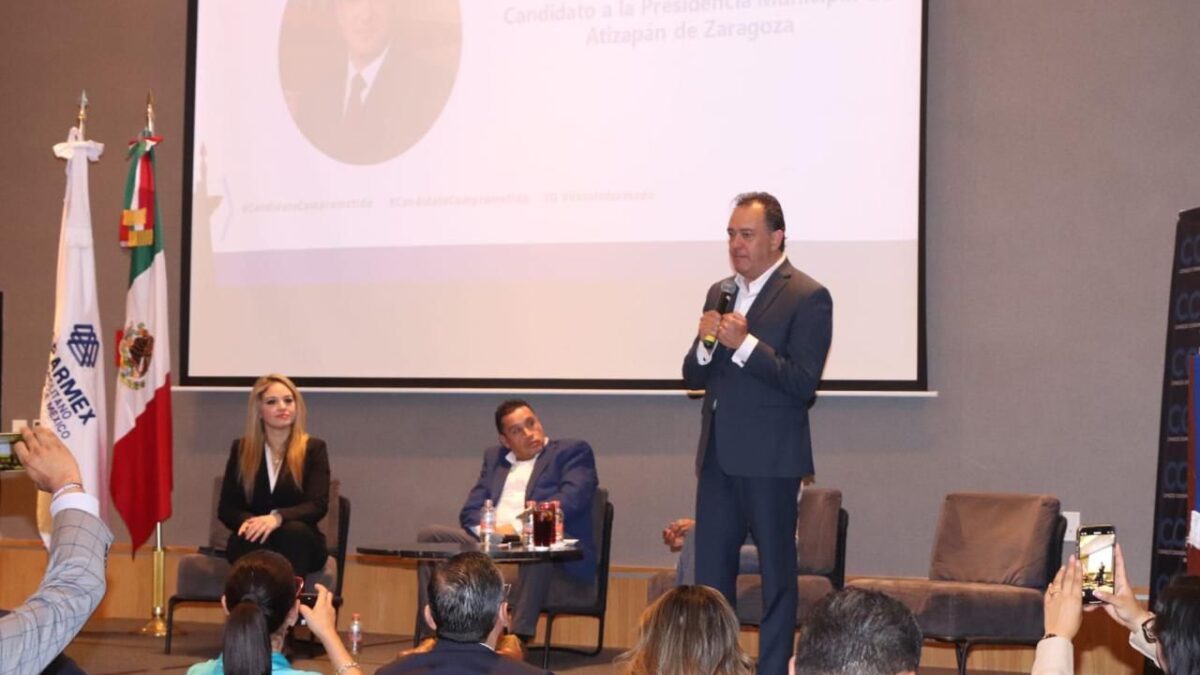 Vecinos y empresarios de Atizapán apoyan proyecto de desarrollo de Gonzalo Alarcón.