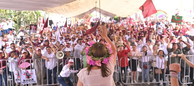 LA OPOSICIÓN DEL PRIAN ESTÁ DESESPERADA PORQUE SE VA A TERCER LUGAR: ROCÍO NAHLE.