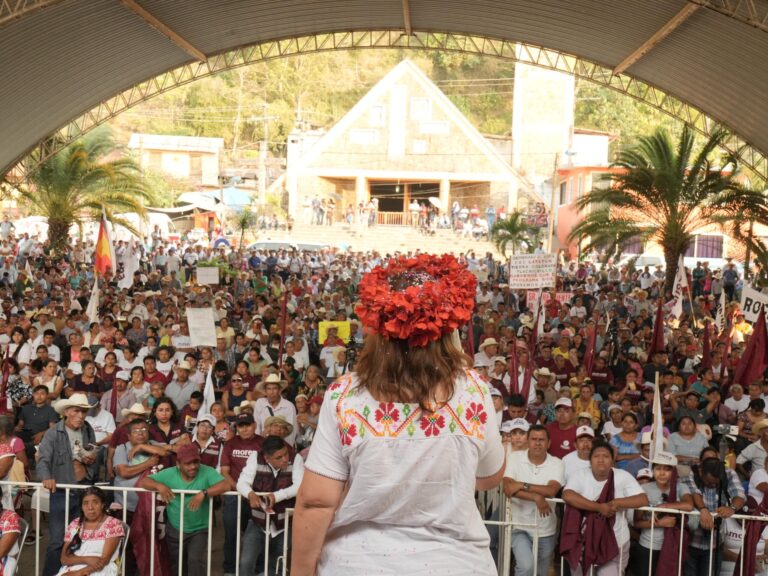 MORENA CONTINUARÁ PORQUE SURGIO DEL PUEBLO AFIRMA ROCÍO NAHLE.