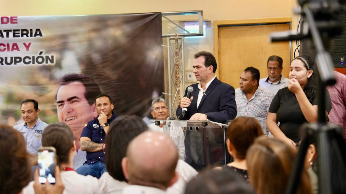 Condena Pepe Yunes la corrupción, es “un grave pecado social”