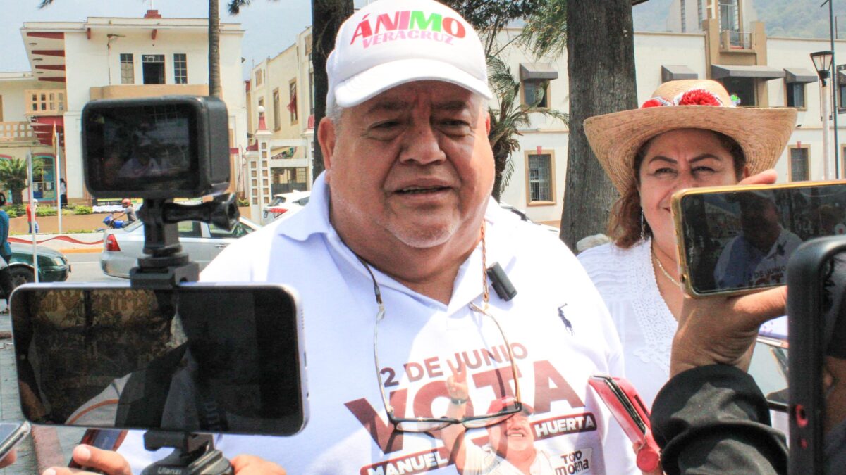 POR MENTIROSOS, INFAMES Y CORRUPTOS VAN A PERDER LOS YUNES: MANUEL HUERTA.