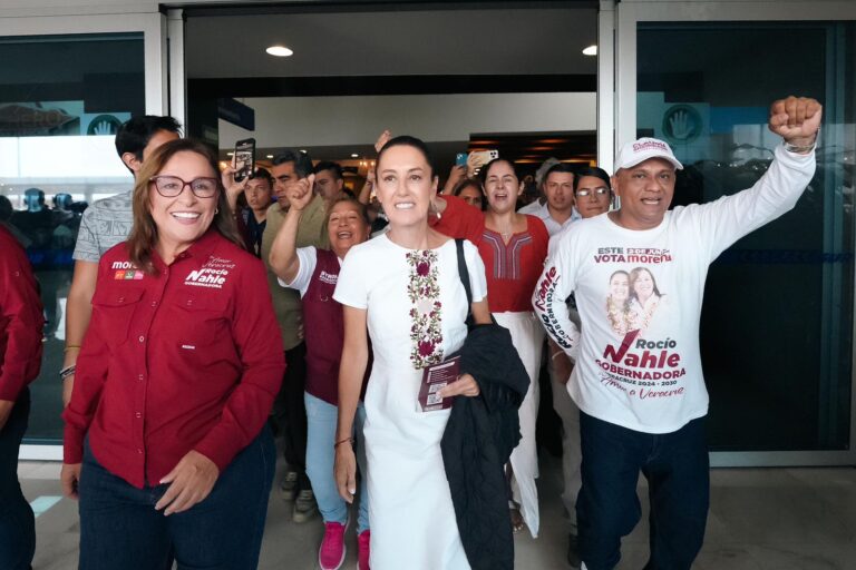 AL GRITO DE ¡PRESIDENTA! VERACRUZ LE DA LA BIENVENIDA A CLAUDIA SHEINBAUM EN SU ÚLTIMO FIN DE SEMANA DE CAMPAÑA.