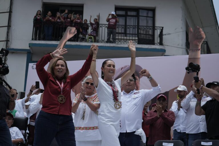 El 2 de junio es mero trámite porque las y los veracruzanos ya decidieron por Morena: Rocío Nahle