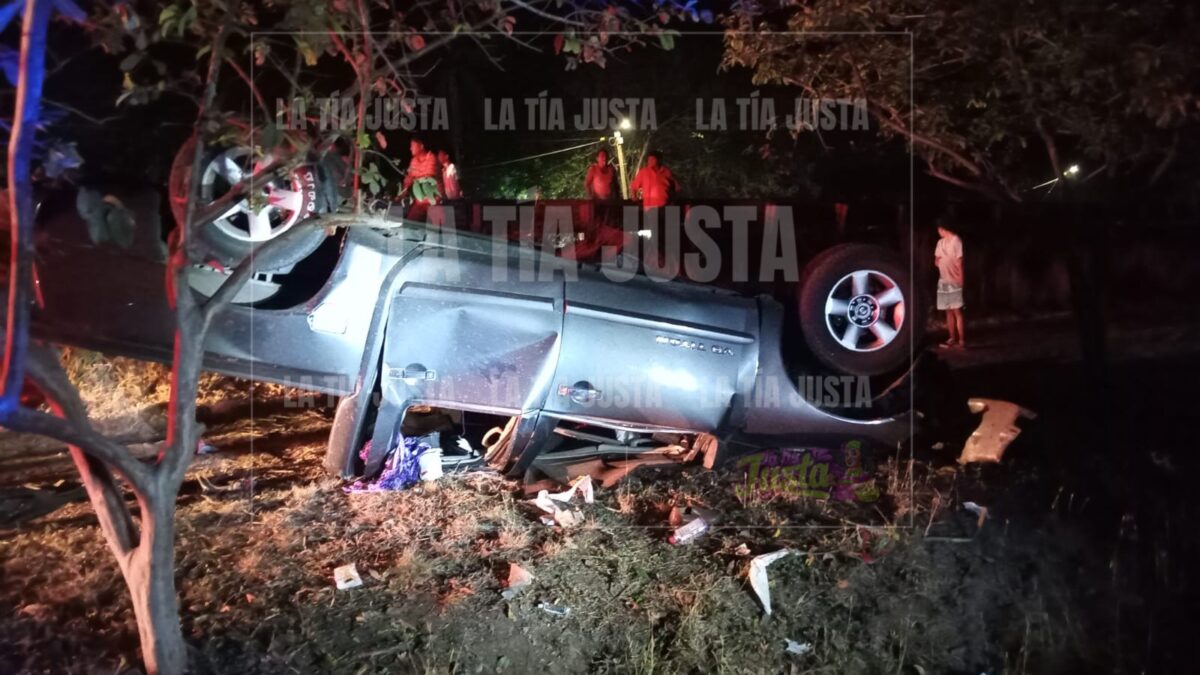 Accidente en Cuitláhuac deja cuatro personas lesionadas