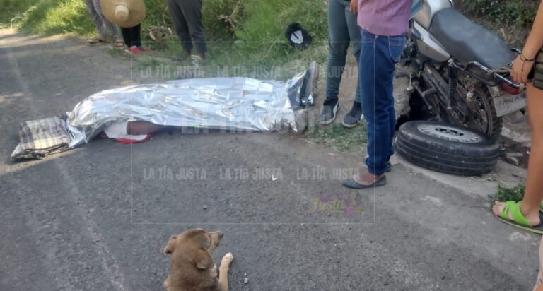 Muere motociclista atropellado en La Cuesta