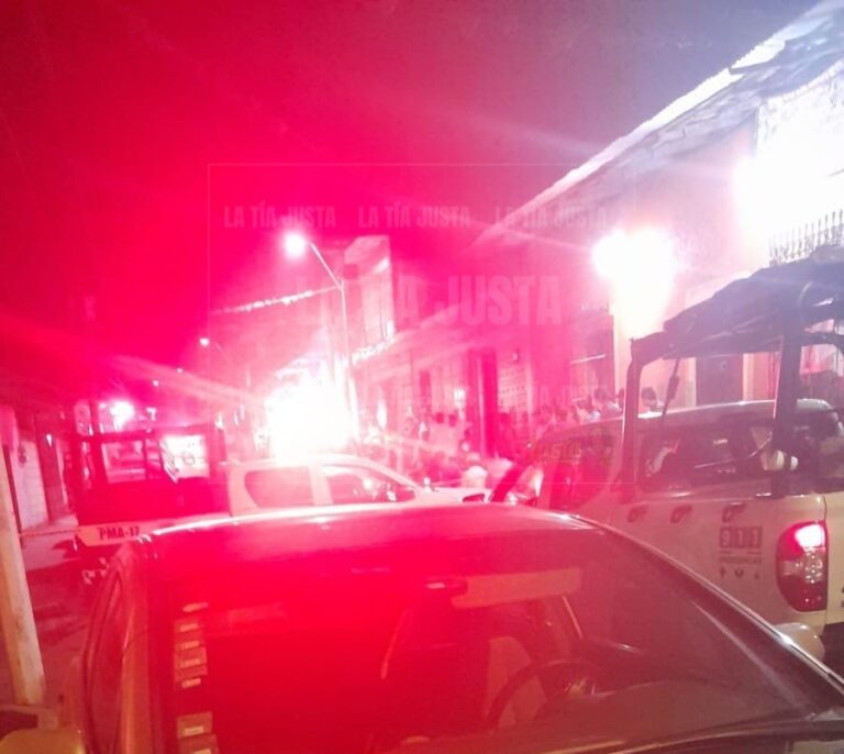Ejecutan a hombre a unas cuadras del palacio de Amatlán
