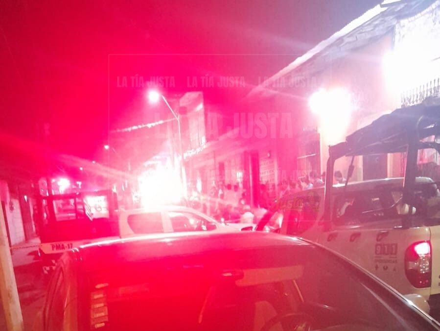 Ejecutan a hombre a unas cuadras del palacio de Amatlán