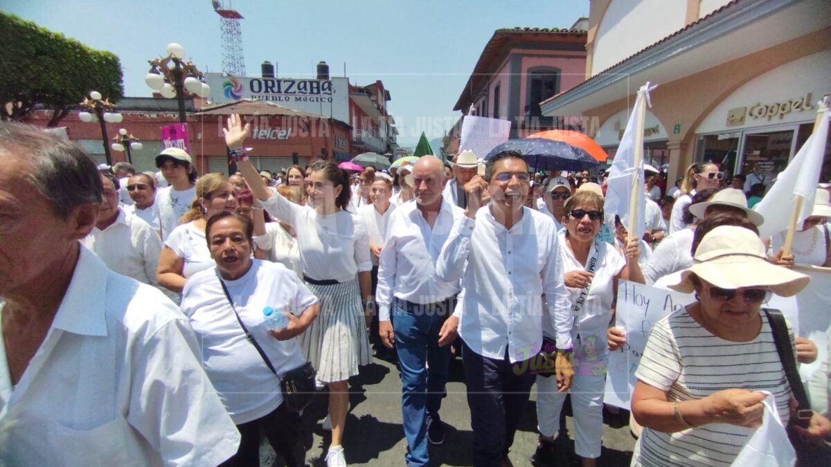 Marchan por la Democracia