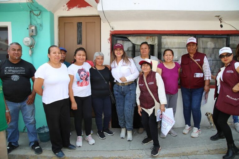 Juanita Carrillo recorre La Joya y plantea movilidad eficiente para Cuautitlán .