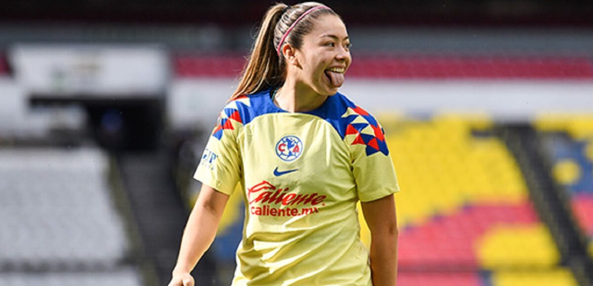 Katty Martínez y su efectividad ante el arco rival.