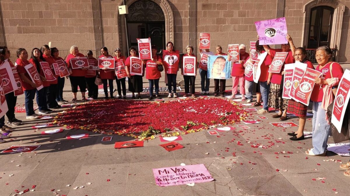 “No sea indiferente”, piden madres de desaparecidos al gobierno de Nuevo León.