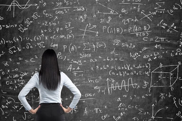 Las matemáticas no tienen género .