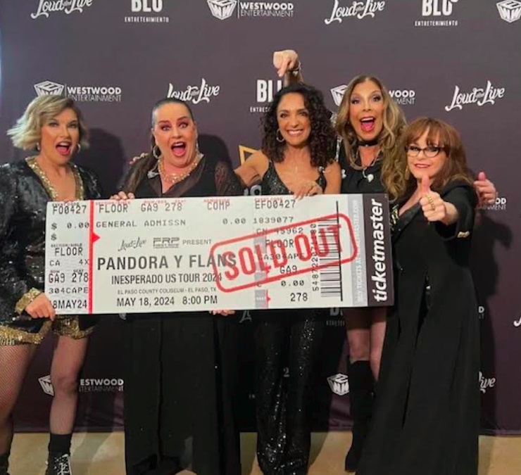 Pandora y Flans arrancan con gran éxito su “Inesperado Tour” por EE.UU.