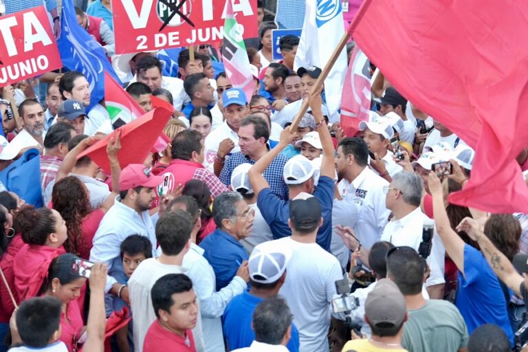 “La Huasteca le vuelve a gritar a todo Veracruz que vamos a ganar esta elección”: Pepe Yunes .