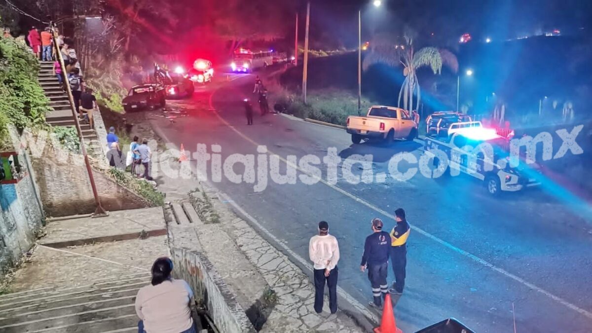 MUERE EN ACCIDENTE DESPUES DE IR A DEJAR COMIDA A UN PARTIDO DE FÚTBOL.