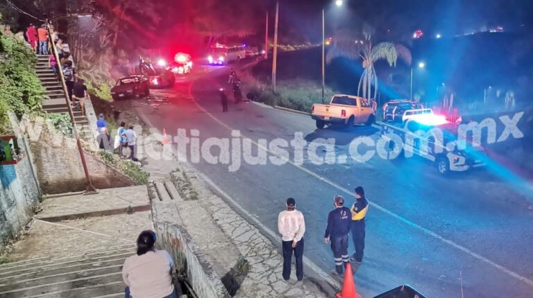 MUERE EN ACCIDENTE DESPUES DE IR A DEJAR COMIDA A UN PARTIDO DE FÚTBOL.