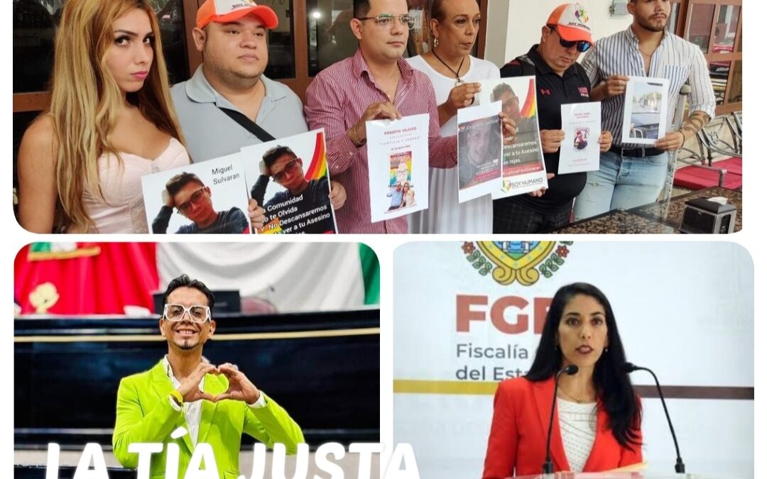 COMUNIDAD LGTBQ+ EXIGE LA RENUNCIA DEL DIPUTADO Y LA FISCAL DE VERACRUZ.