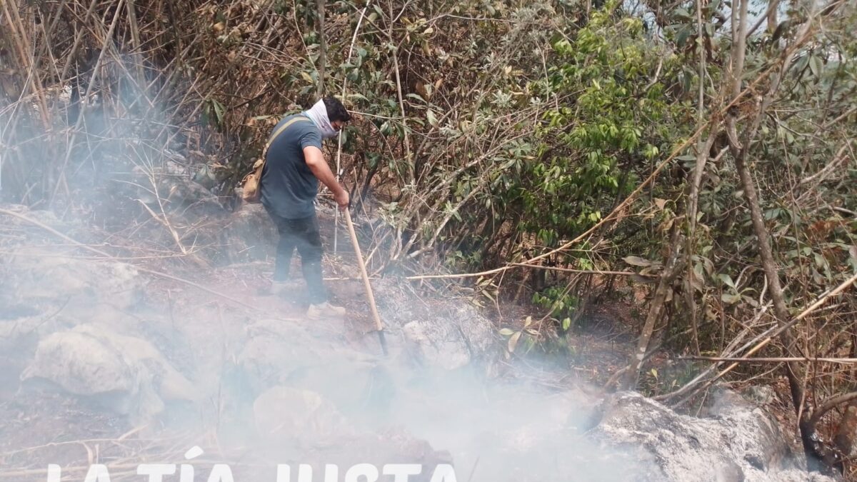 INCENDIO EN RÍO BLANCO PODRÍA TARDAR VARIOS DÍAS EN SOFOCAR, ADVIERTEN LOS ESPECIALISTAS.