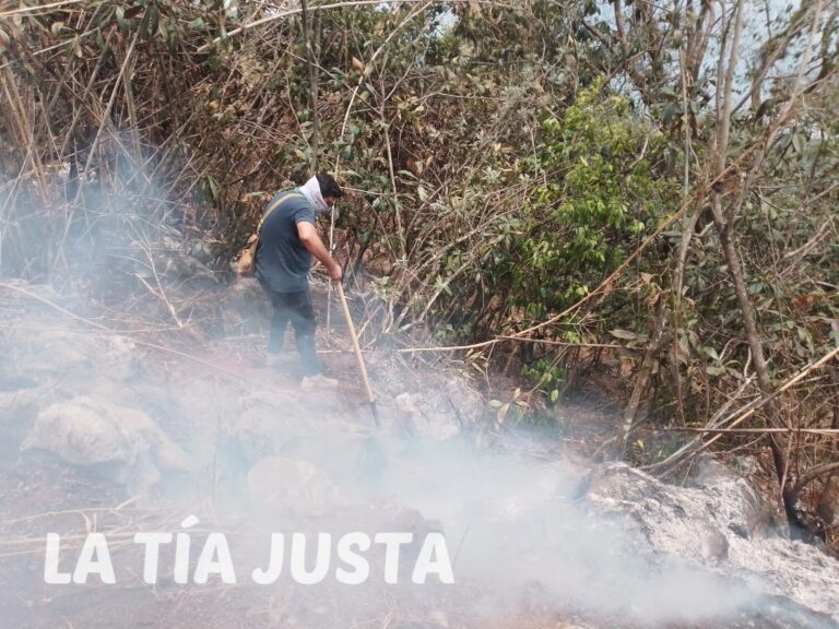 INCENDIO EN RÍO BLANCO PODRÍA TARDAR VARIOS DÍAS EN SOFOCAR, ADVIERTEN LOS ESPECIALISTAS.