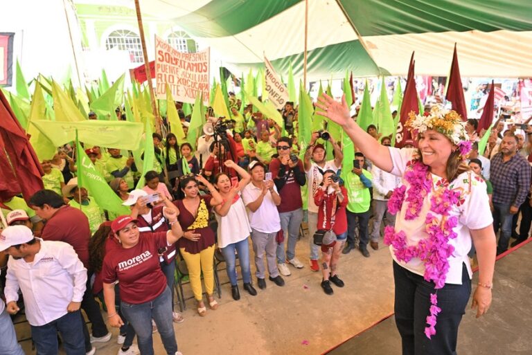 Morena llegó para quedarse porque prioriza la base social.: Rocío Nahle
