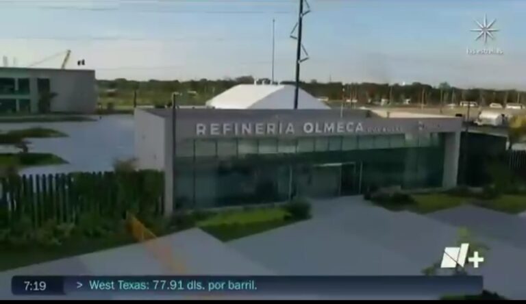 Televisa revela en reportaje de Dos Bocas presunta corrupción y opacidad.