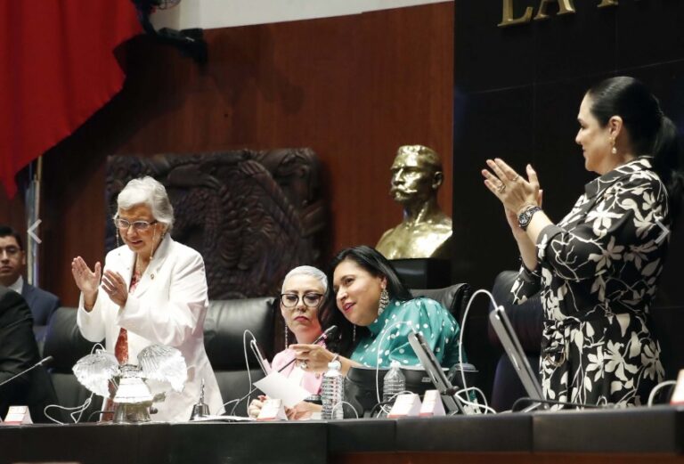 En seis años, reformas con visión de justicia para millones de mujeres, destaca presidenta del Senado.