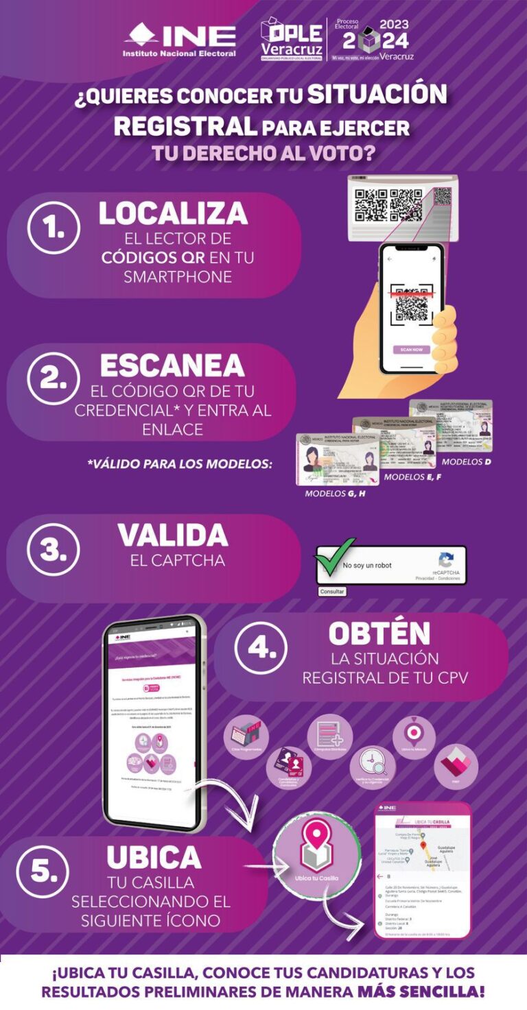 ¡Encuentra tu casilla al instante! #CódigoQRVotaciones