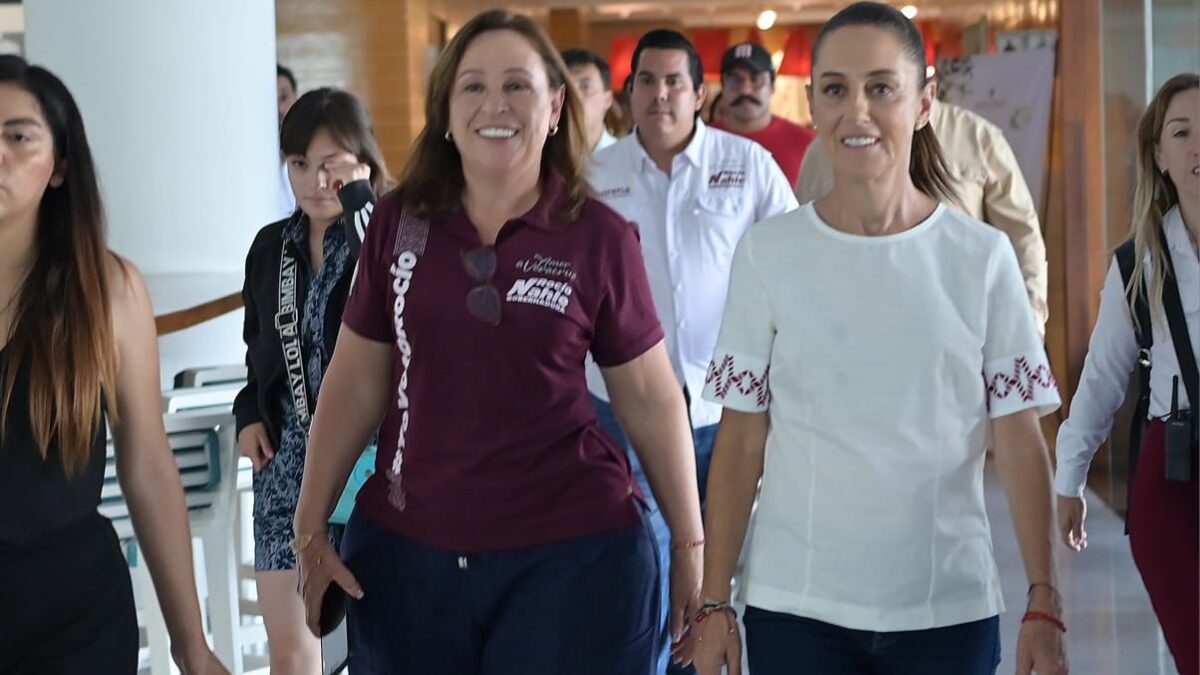 ROCÍO NAHLE Y CLAUDIA SHEINBAUM COMPARTEN AGENDA EN SEGUNDO DÍA DE GIRA EN VERACRUZ