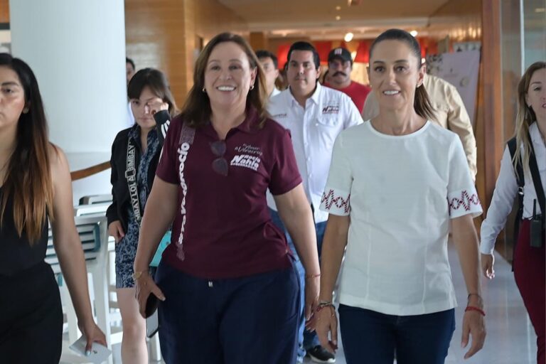 ROCÍO NAHLE Y CLAUDIA SHEINBAUM COMPARTEN AGENDA EN SEGUNDO DÍA DE GIRA EN VERACRUZ