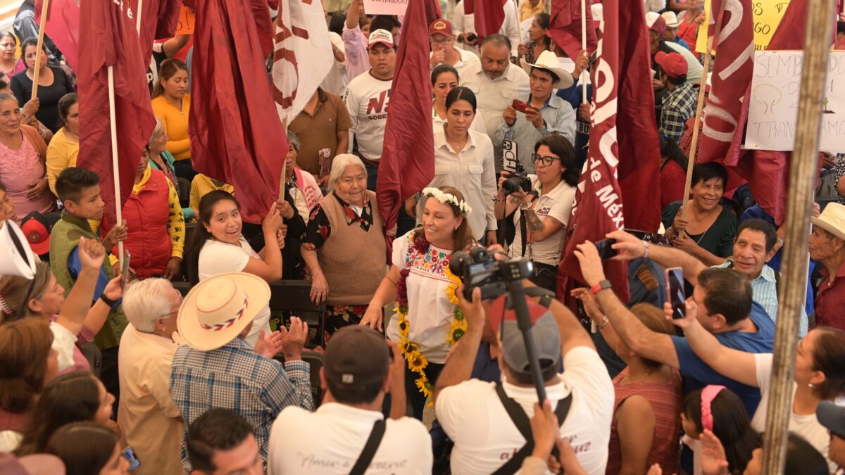 ¡SOPORTEN! DICE ROCÍO NAHLE A OPOSICIÓN, ENCUESTA SERIA LE DA 25 PUNTOS DE VENTAJA