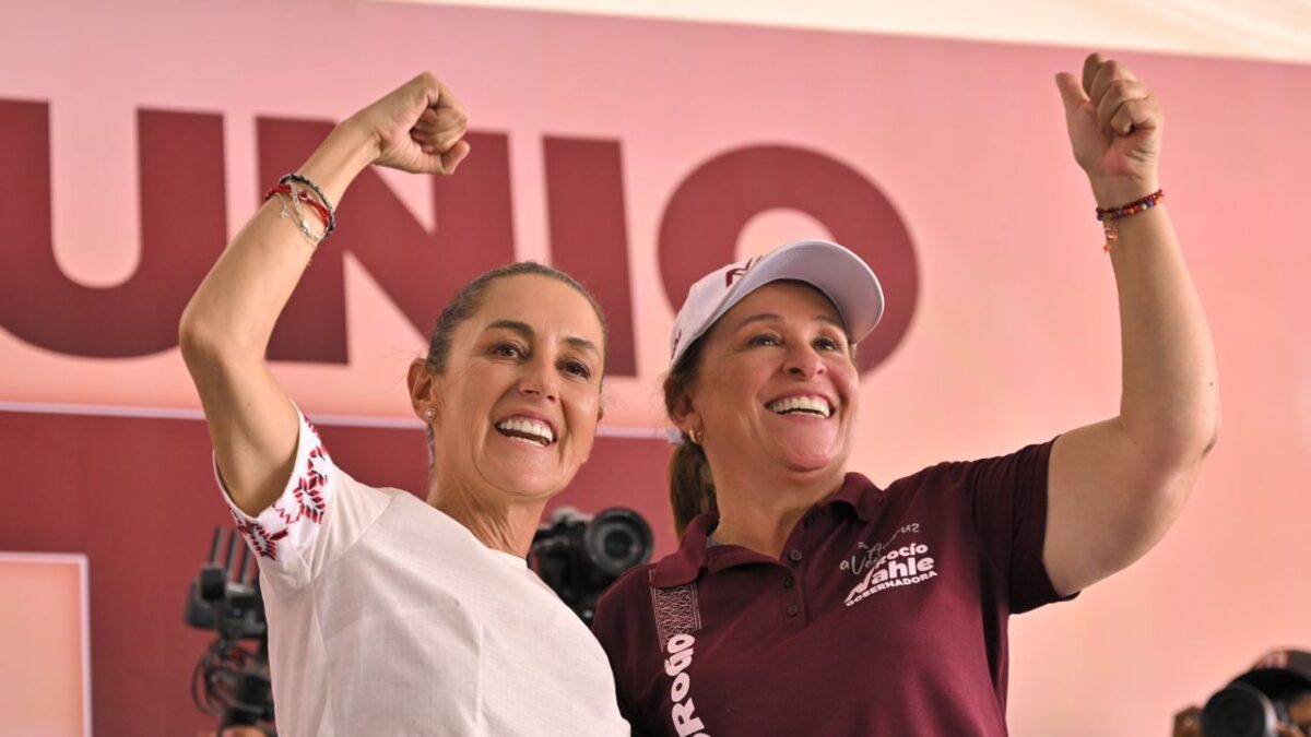 CERRARÁ CAMPAÑA ROCÍO NAHLE EN XALAPA, CON SHEINBAUM Y CON 212 MUNICIPIOS VISITADOS.