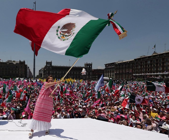 México siempre será libre, advierte Xóchitl Gálvez ante desbordada Marea Rosa #DiscursoXóchitl