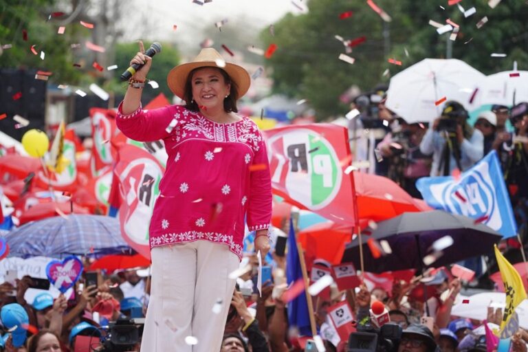 #Veracruz: Xóchitl Gálvez llama al voto útil para rescatar la democracia y seguridad del país.