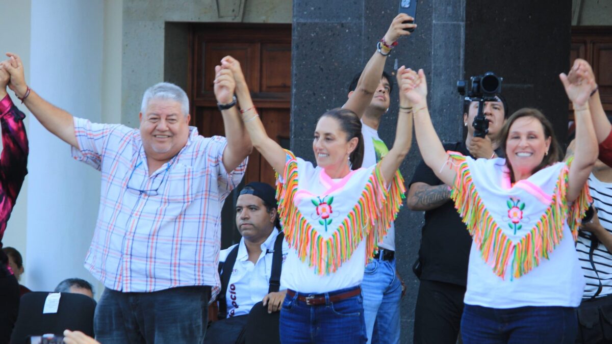 Cierra con éxito la gira de Claudia Sheinbaum en Veracruz: Manuel Huerta