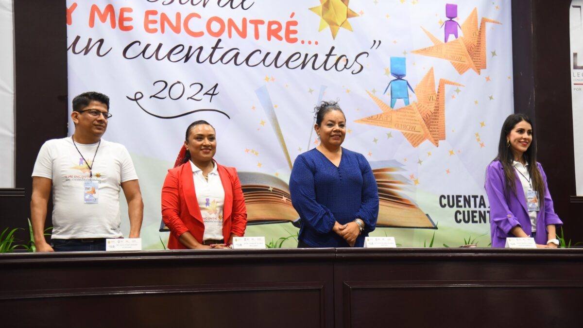 Atestigua Diputada fase del festival de cuentacuentos